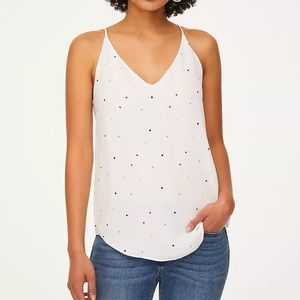 Loft Dotted Strappy Cami